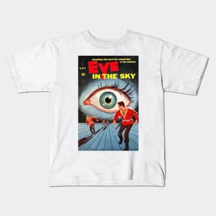 Vintage Eye In The Sky Pulp Novel Cover (1950s) Kids T-Shirt